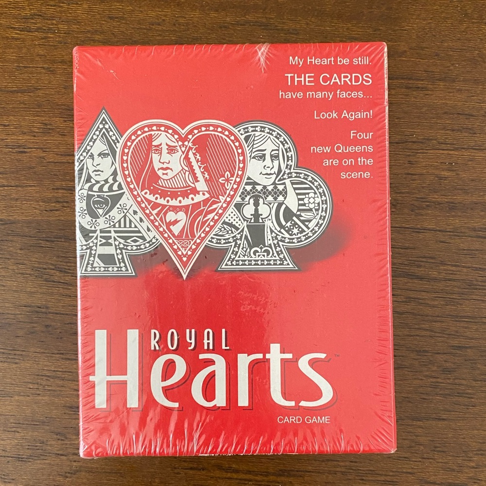Royal Hearts Card Game - Parker Brothers/ Hasbro - Brand New Factory Sealed